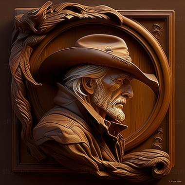 3D model Richard S Johnson American artist (STL)